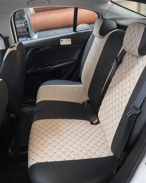 Aydemir Oto Döşeme bej deri döşeme uygulaması