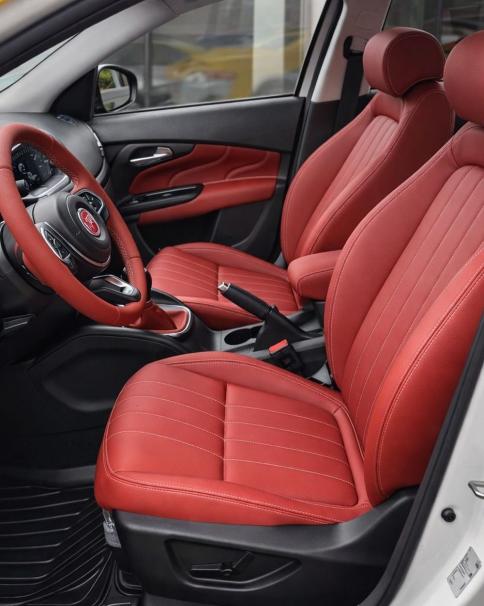 Aydemir Oto Döşeme kırmızı deri koltuk döşeme uygulaması
